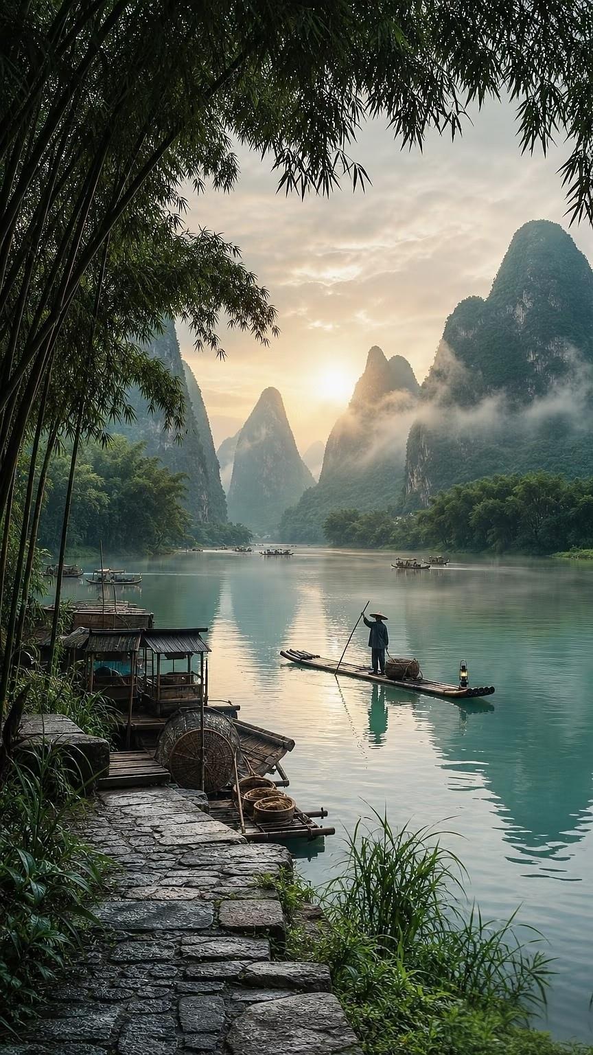 Guilin Karst Wonderland: 6-Day Landscape & Rural Deep Tour